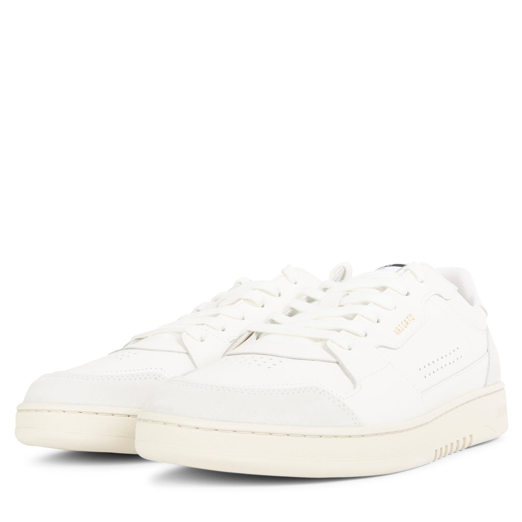 Axel Arigato Dice Lo white sneaker with panelled leather design, chunky sole and minimalist Scandinavian styling