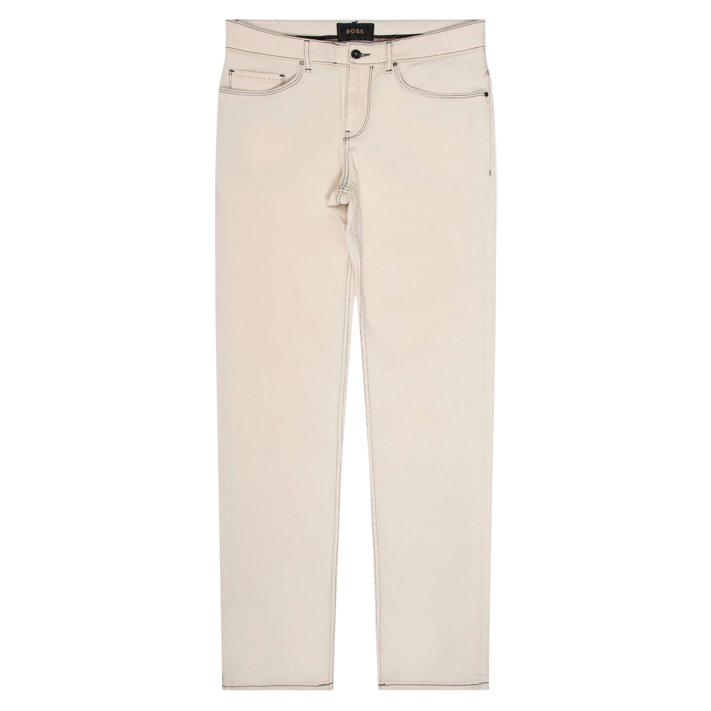 Beige pants on a white background