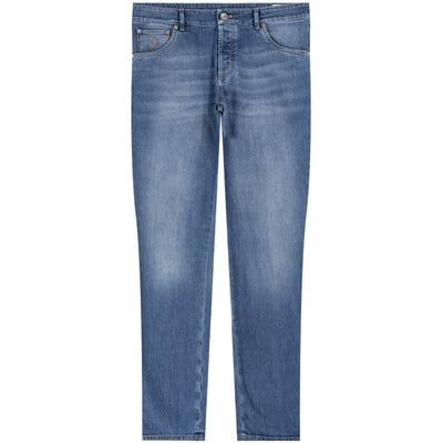 BRUNELLO CUCINELLI Skinny Fit Denim Jean Light Wash