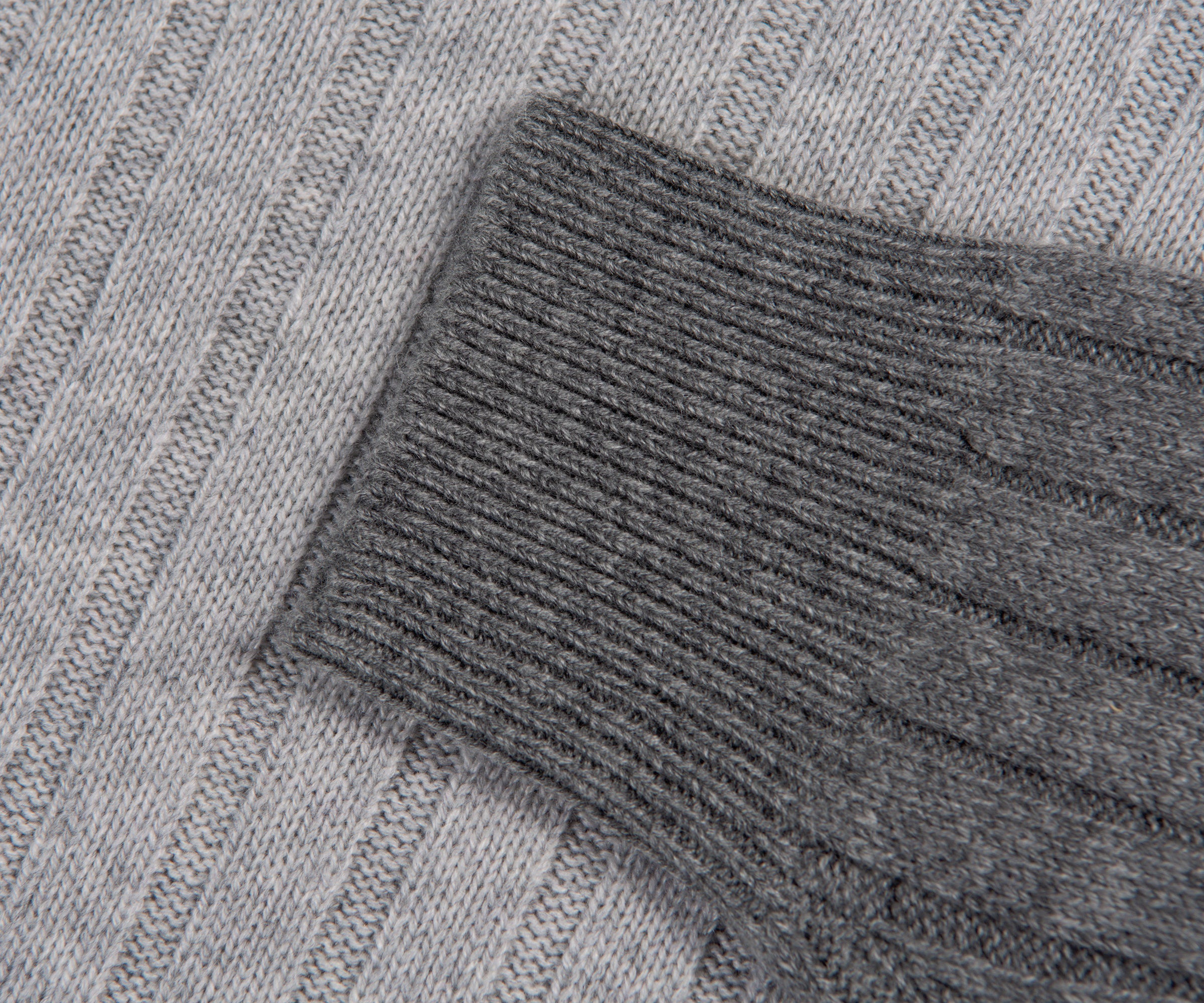 BRUNELLO CUCINELLI 'Panelled' Cashmere Crewneck Knit Cream/White