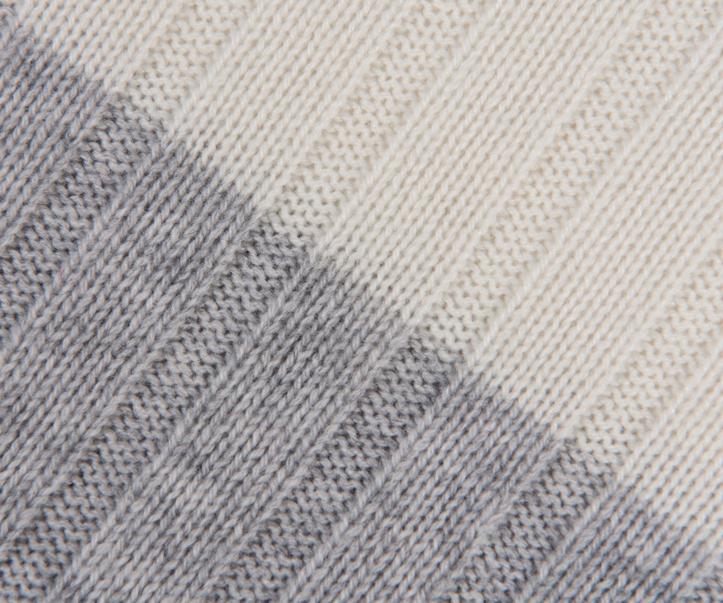 BRUNELLO CUCINELLI 'Panelled' Cashmere Crewneck Knit Cream/White