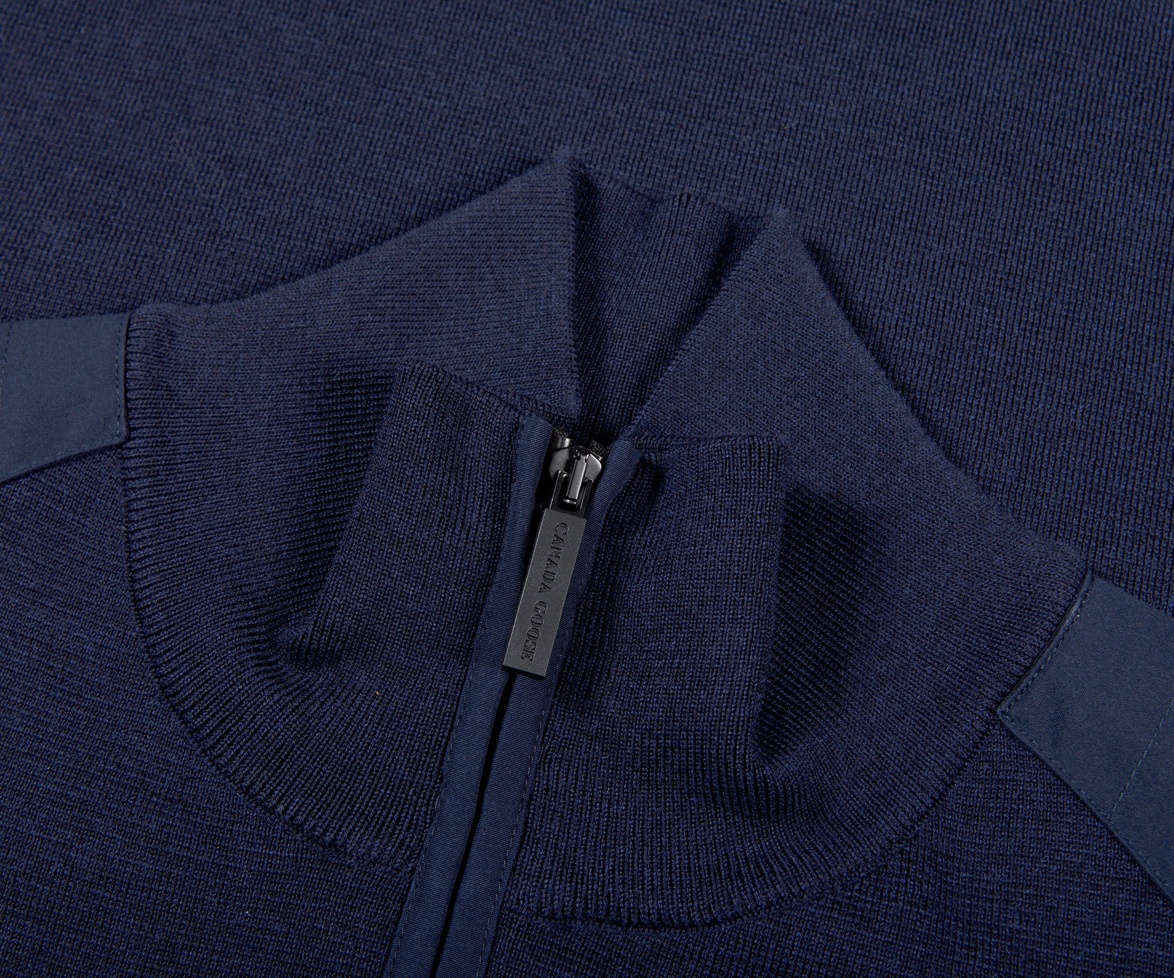 Canada Goose 'Stormont' 1/4 Zip Knit Navy
