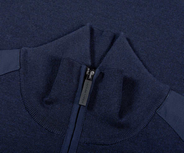 Canada Goose 'Stormont' 1/4 Zip Knit Navy