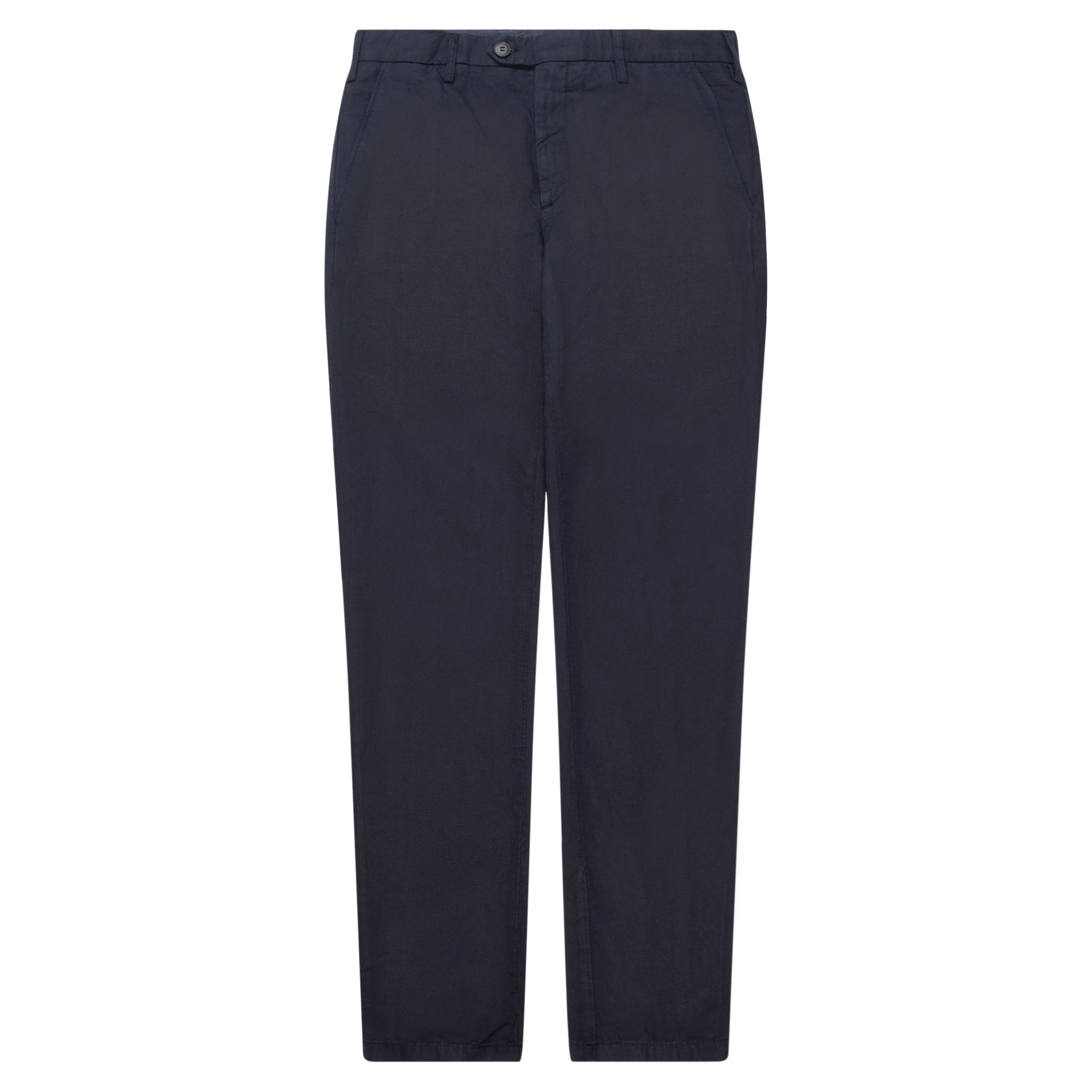 Dark gray pants on a white background