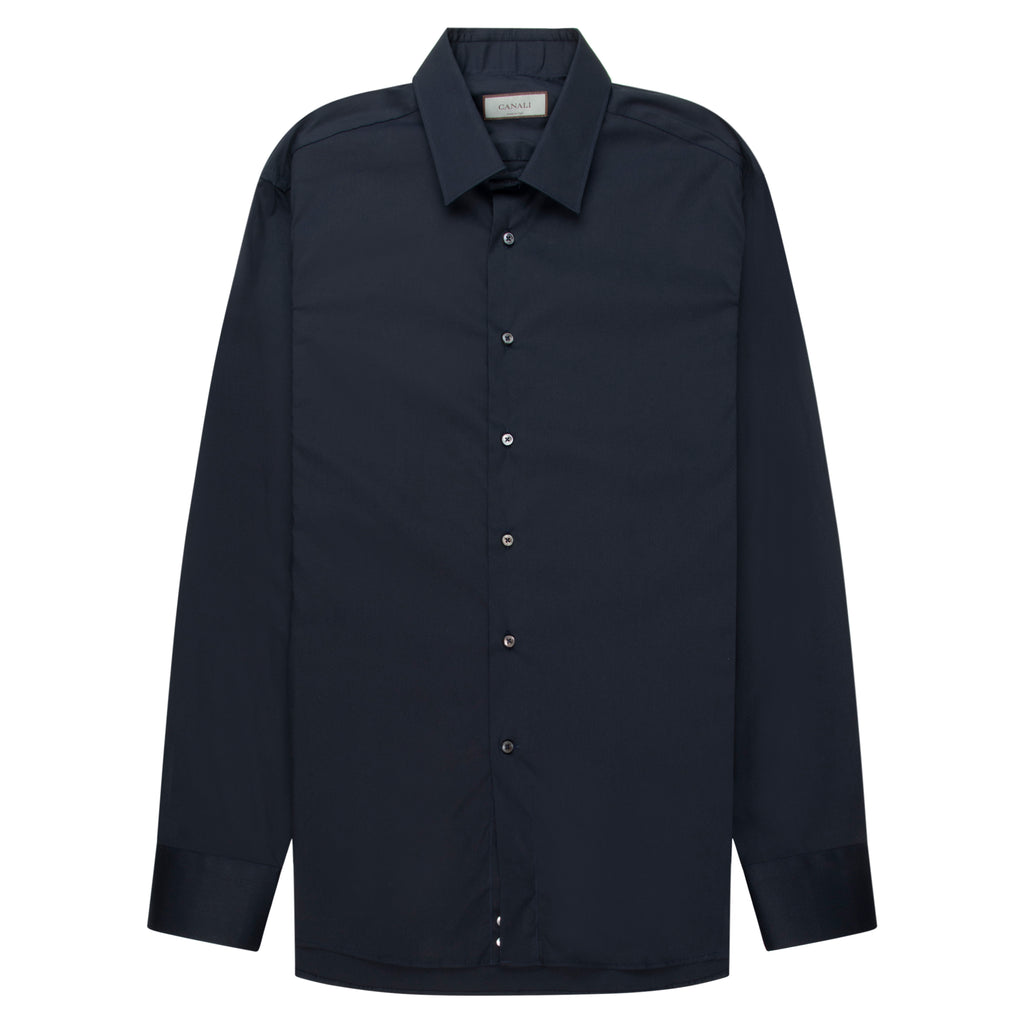 Black shirt on a white background