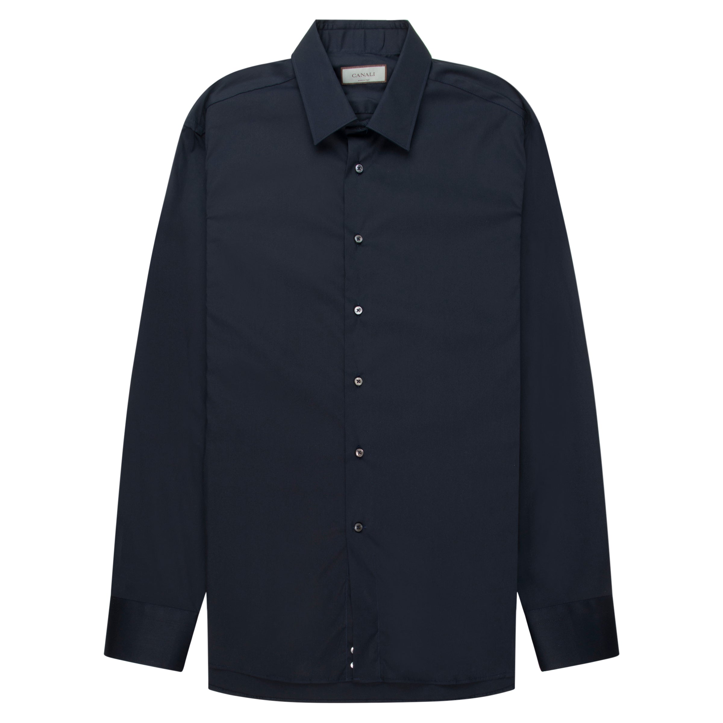 Black shirt on a white background