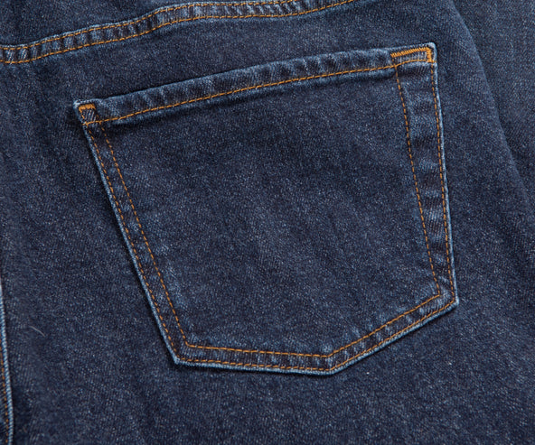Canali Regular Fit Cashmere Jeans Mid Wash