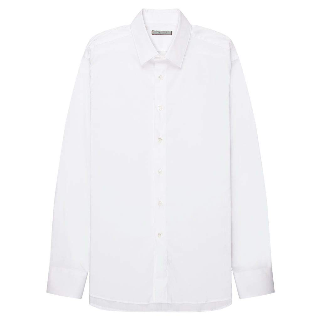 White shirt on a white background