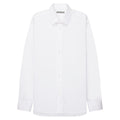 White shirt on a white background
