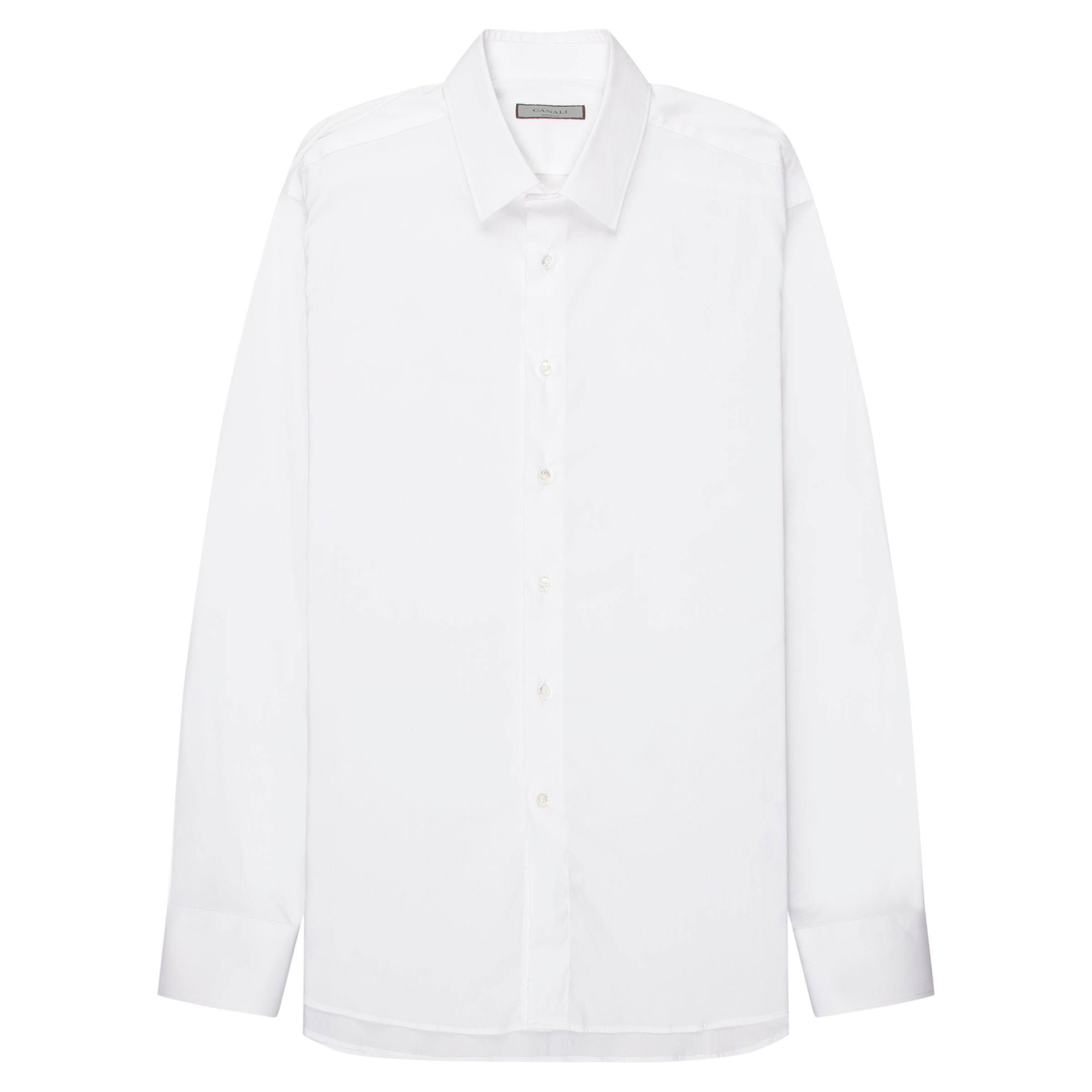 White shirt on a white background