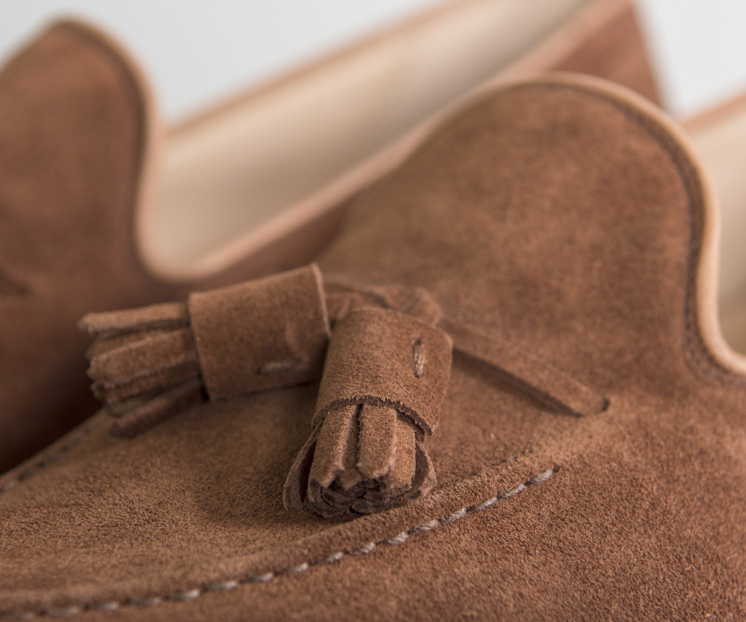 Crockett & Jones 'Cavendish' Suede Loafers Polo Brown