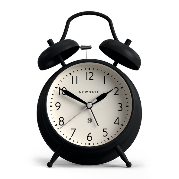 Newgate Covent Garden Alarm Clock Matte Black