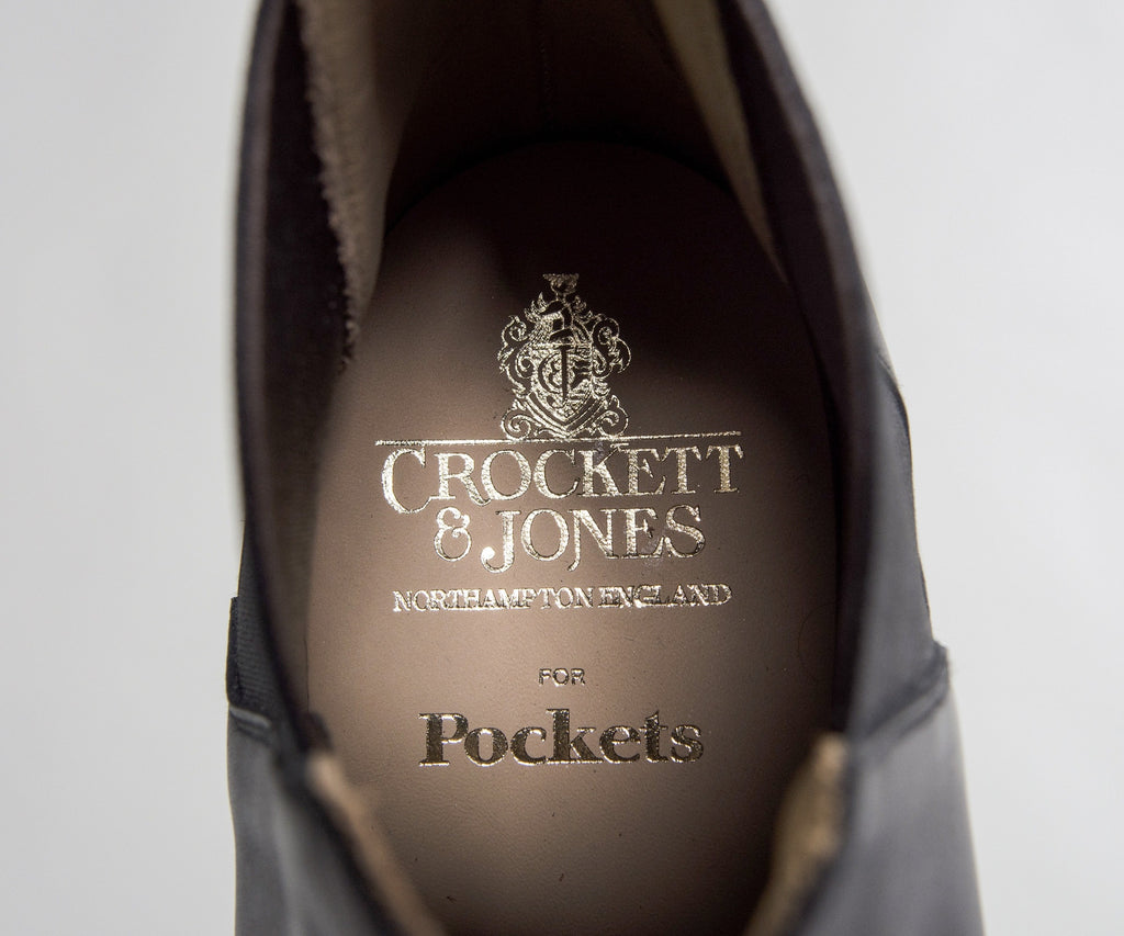 Crockett & Jones Chelsea VIII Calf Leather Boots Black