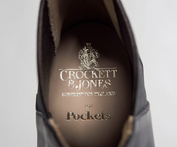 Crockett & Jones Chelsea VIII Calf Leather Boots Black