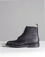 Crockett & Jones 'Coniston' Scotch Country Grain Boots Black
