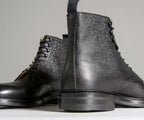 Crockett & Jones 'Coniston' Scotch Country Grain Boots Black