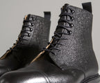 Crockett & Jones 'Coniston' Scotch Country Grain Boots Black