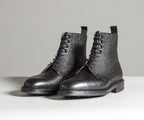 Crockett & Jones 'Coniston' Scotch Country Grain Boots Black
