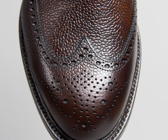 Crockett & Jones 'Pembroke' Leather Brogue Dark Brown