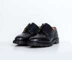 Crockett & Jones 'Pembroke' Leather Brogue Vibram Cleated Sole Black