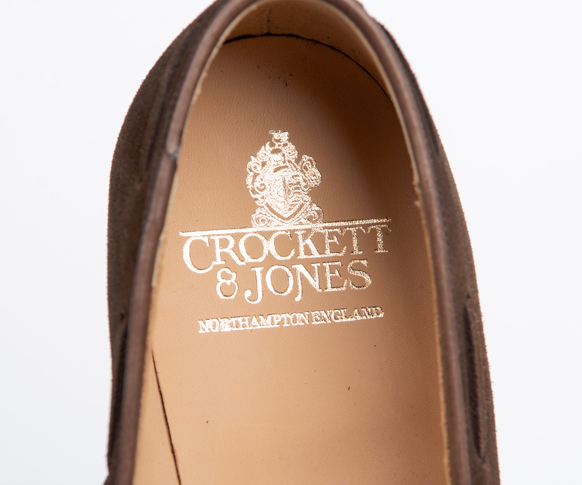 Crockett & Jones 'Cavendish' Suede Loafer Dark Brown