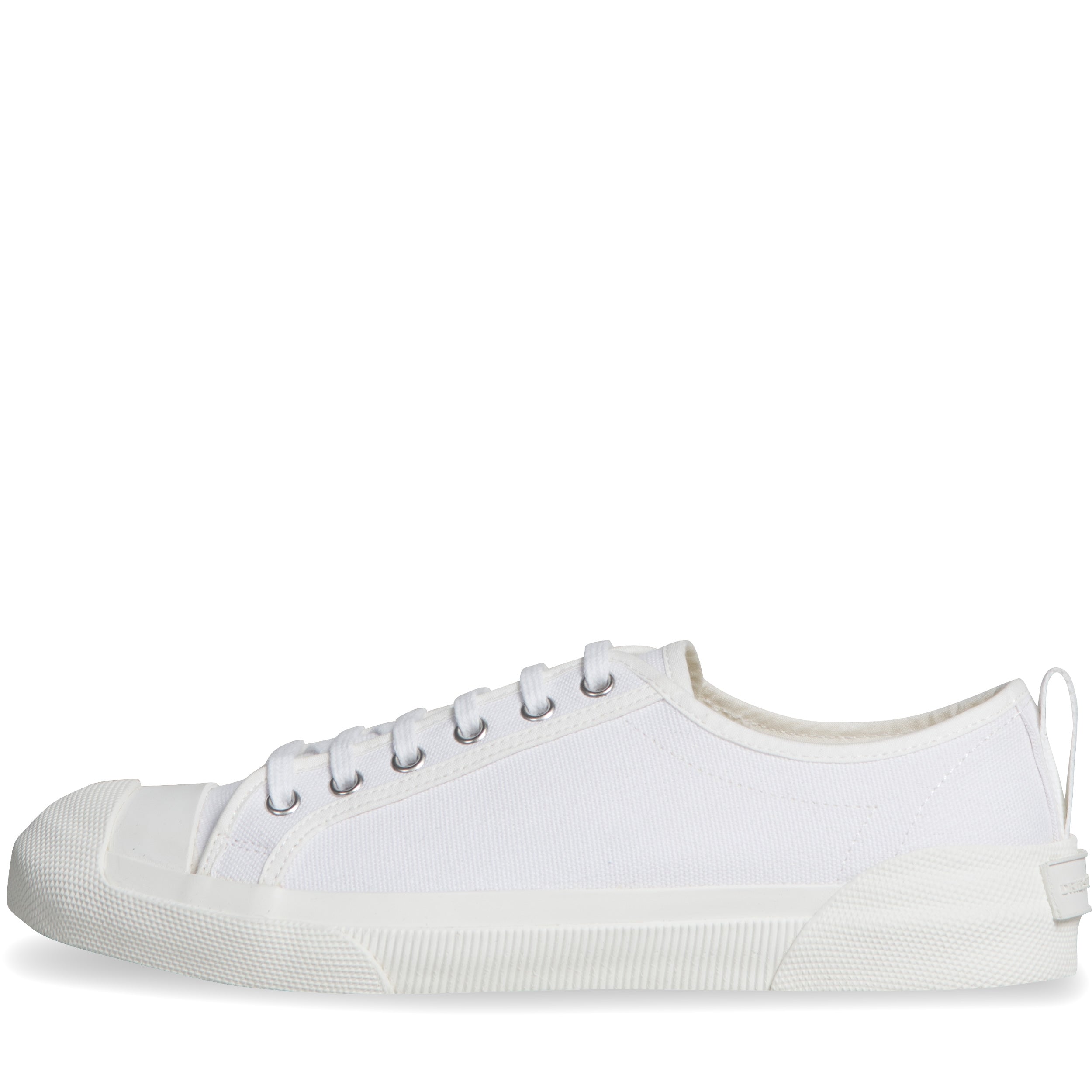 Dries Van Noten Canvas Pump White