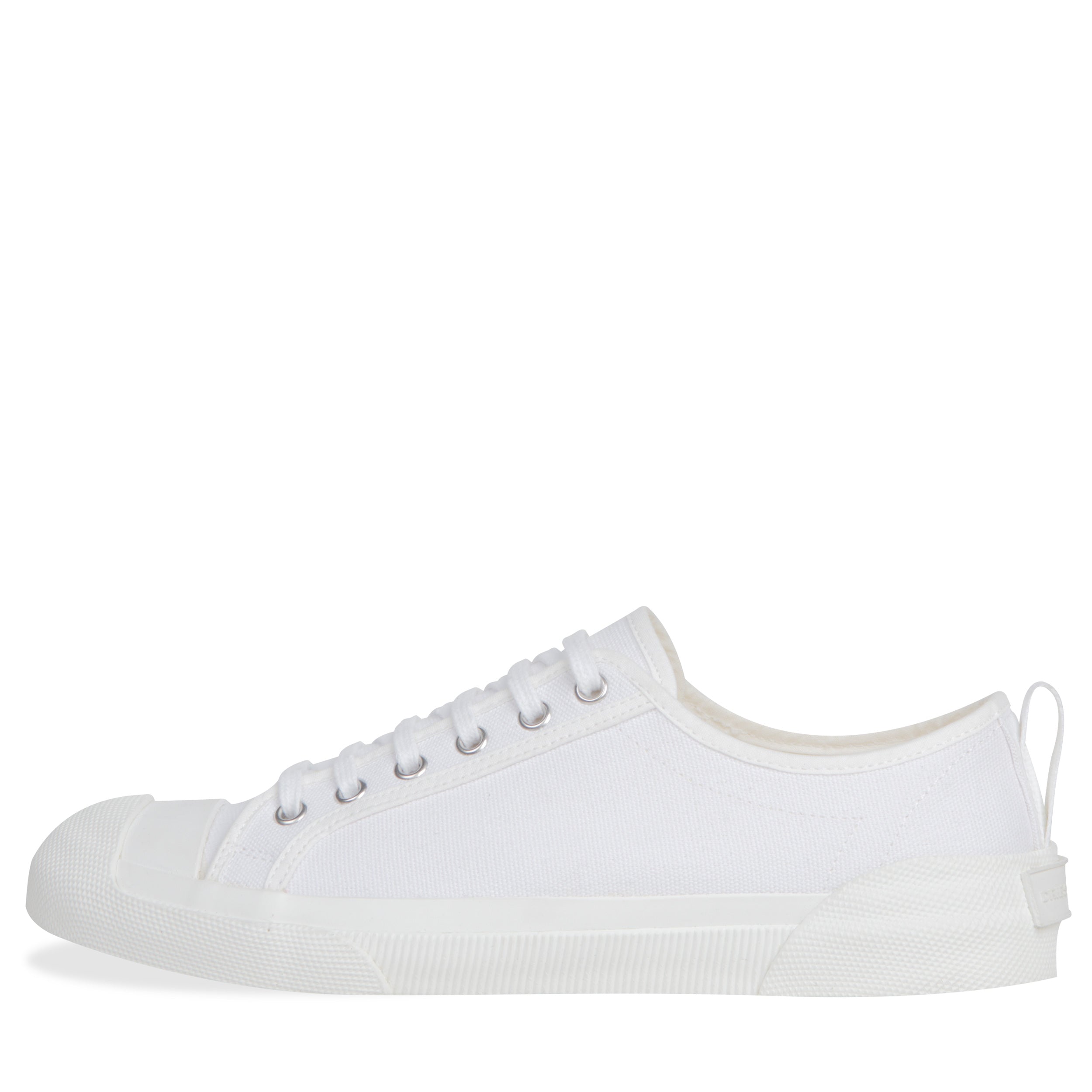 Dries Van Noten Canvas Pump White