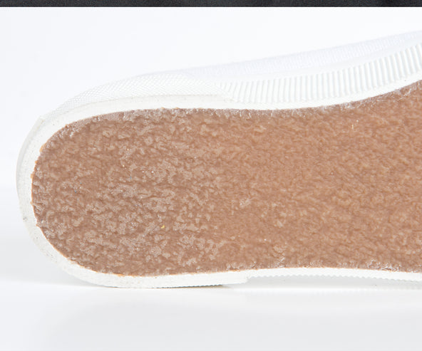 Dries Van Noten Canvas Pump White