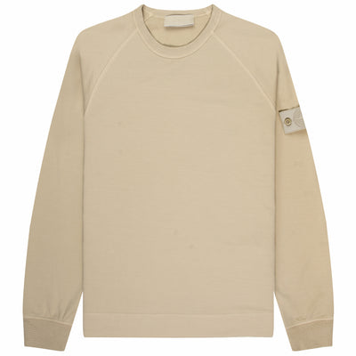 Stone Island Ghost Thin Crewneck Sweatshirt Sand