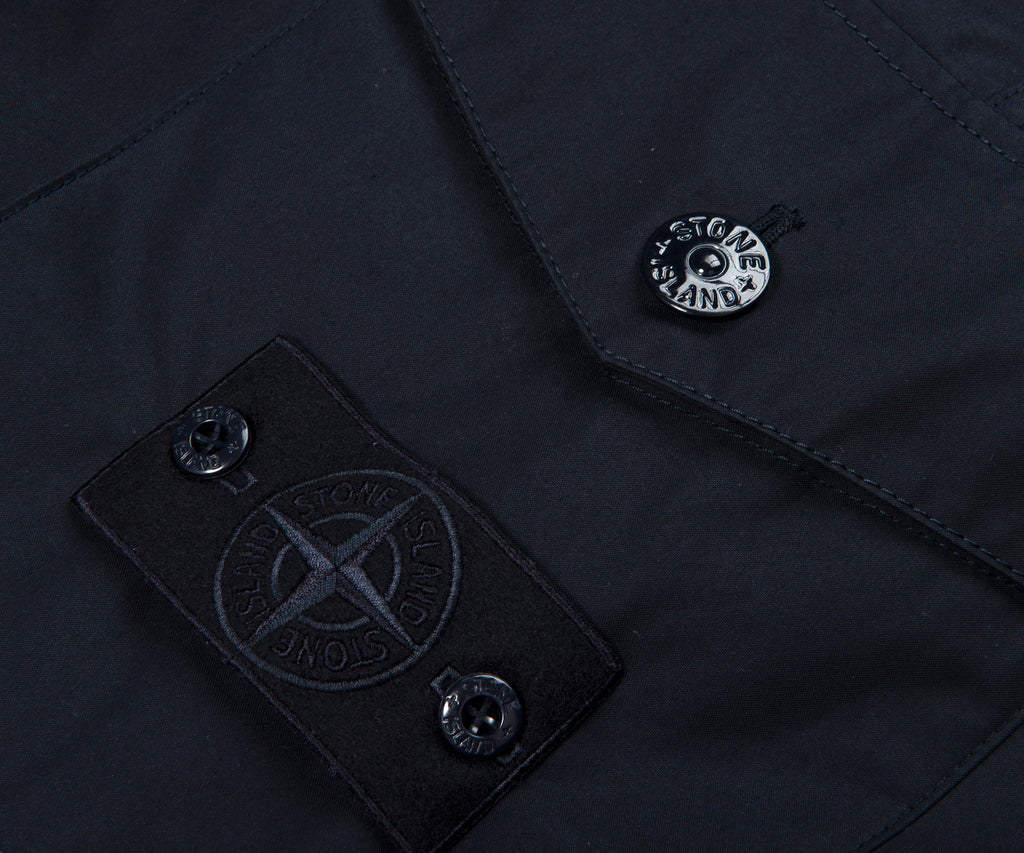 Stone Island Ghost Bermuda Cargo Shorts Navy