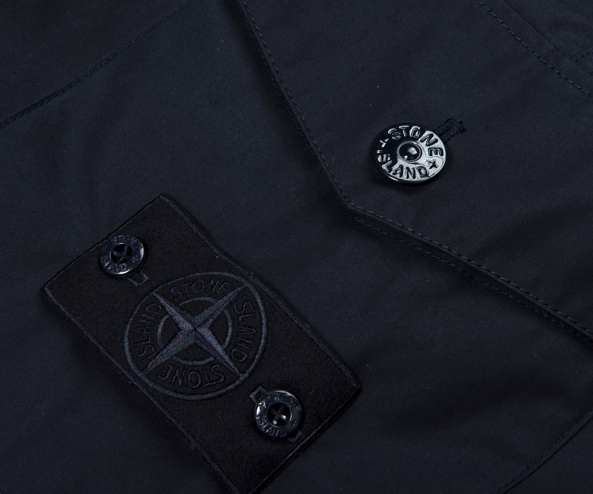 Stone Island Ghost Bermuda Cargo Shorts Navy