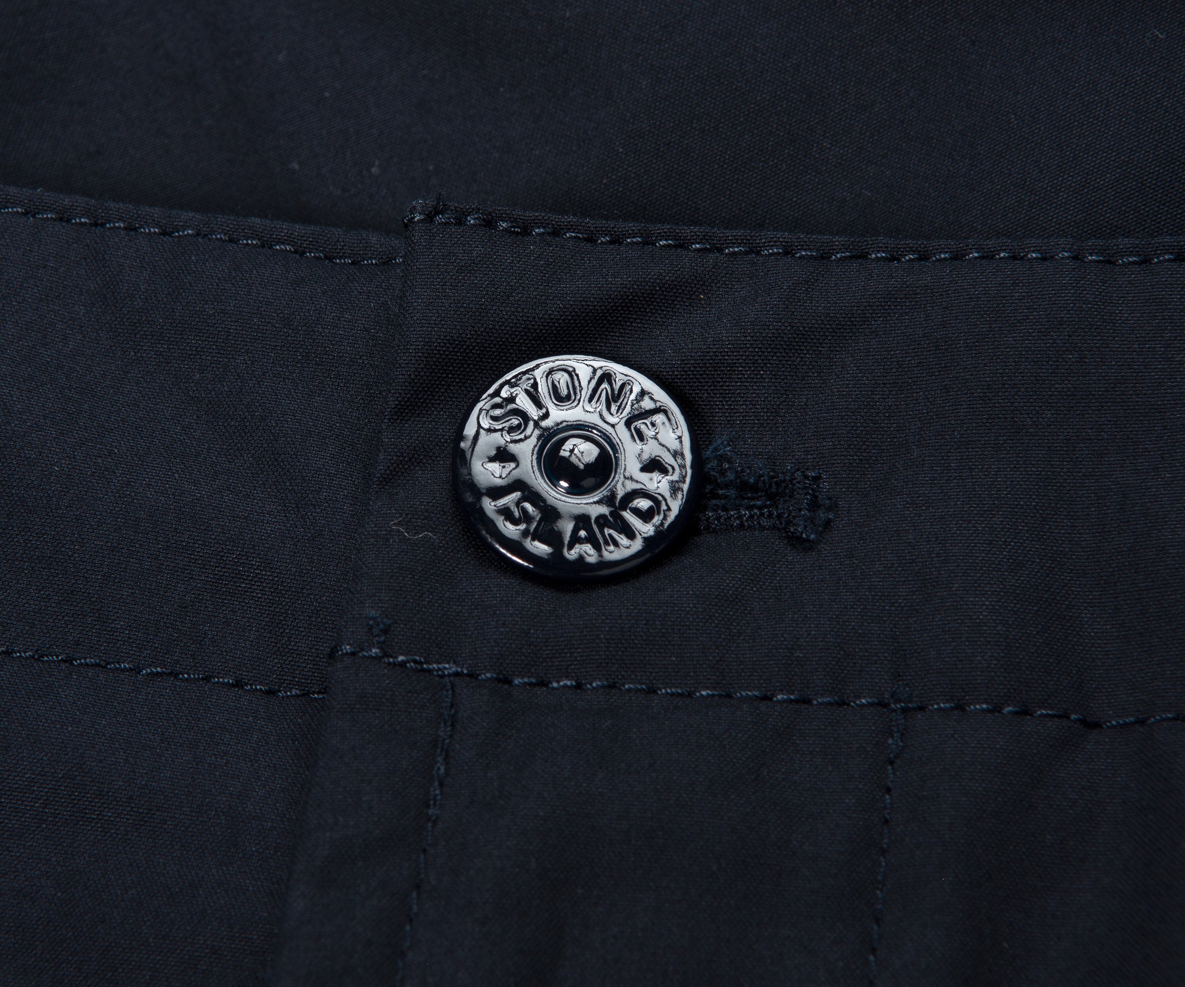 Stone Island Ghost Bermuda Cargo Shorts Navy