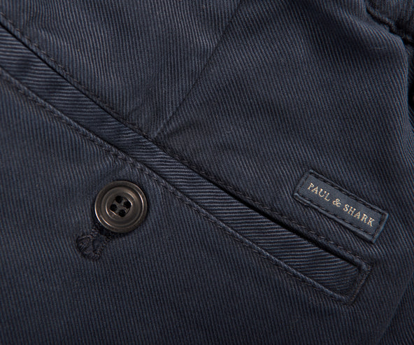 Paul & Shark Drawcord Cargo Trousers Navy