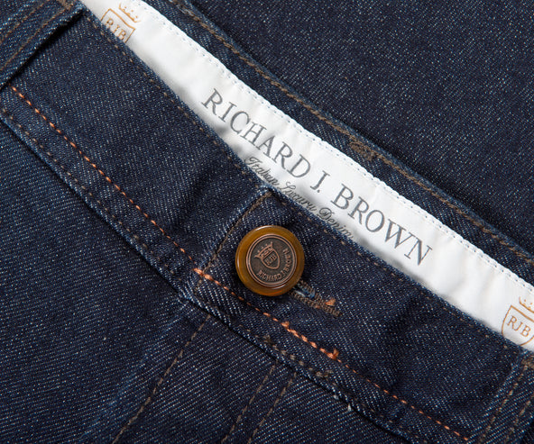 Richard J. Brown Tokyo Raw Denim Jeans Navy