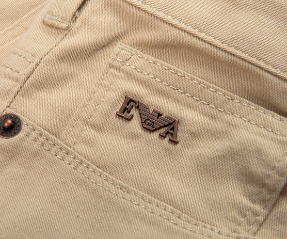 Emporio Armani 5 Pocket Jean Beige
