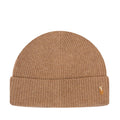 Ralph Lauren Signature Logo Wool Beanie Brown Heather