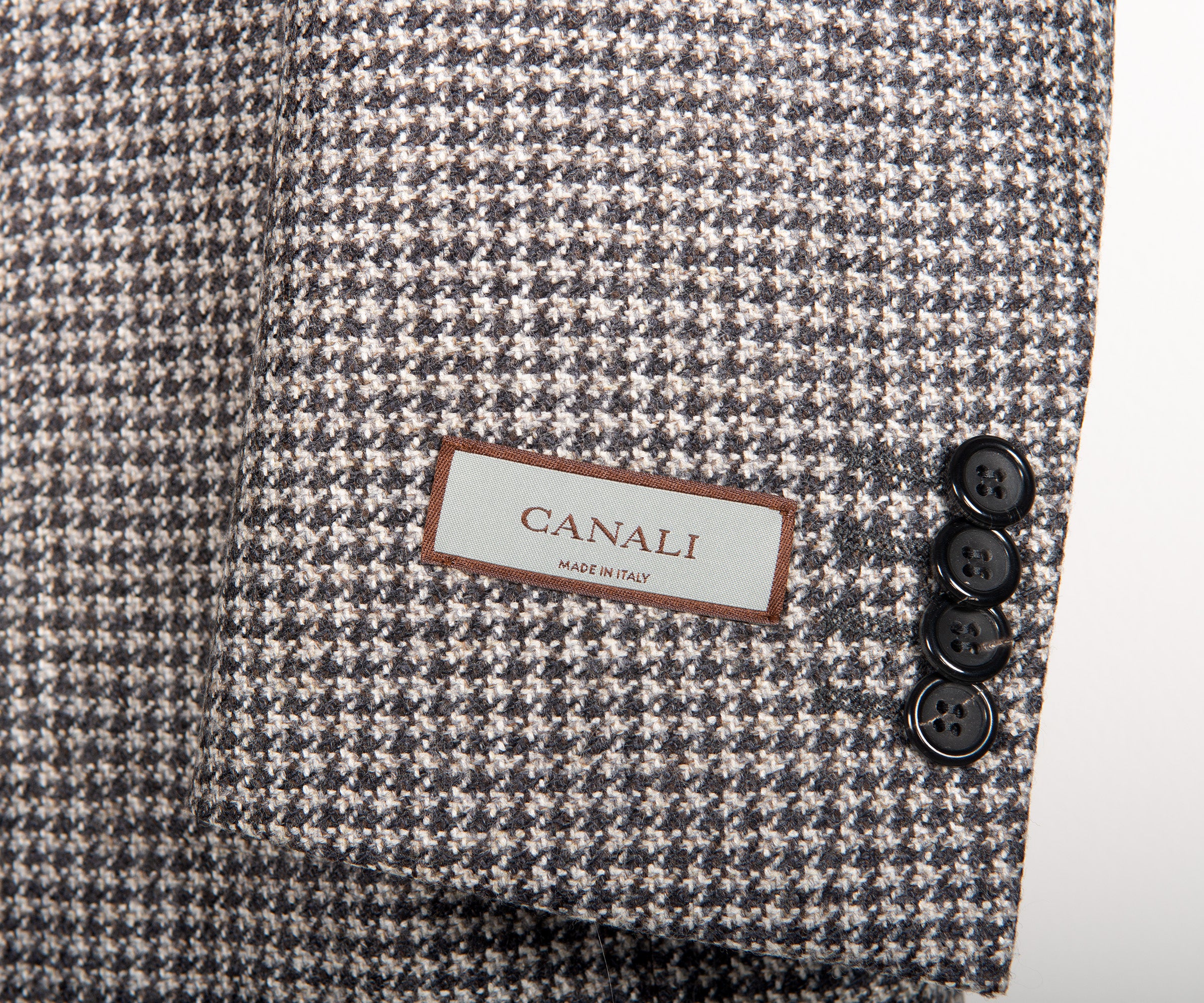 Canali Kei Puppy Tooth Blazer Multi