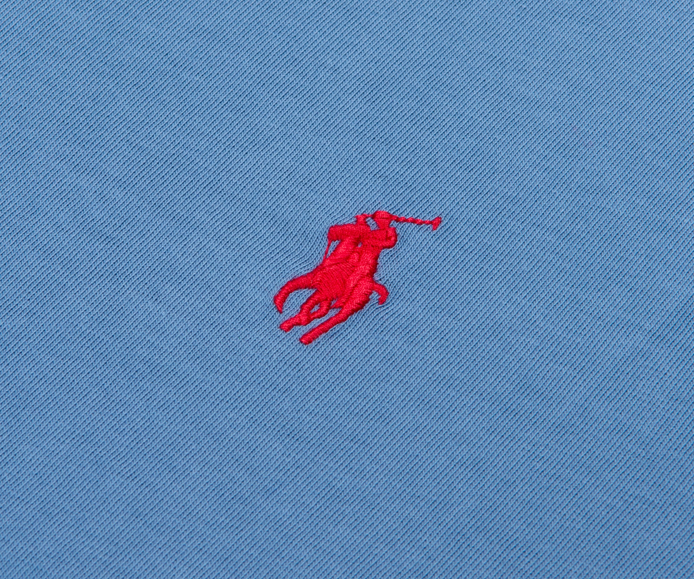 Ralph Lauren Custom slim Fit Jersey Crewneck T-Shirt Campus Blue