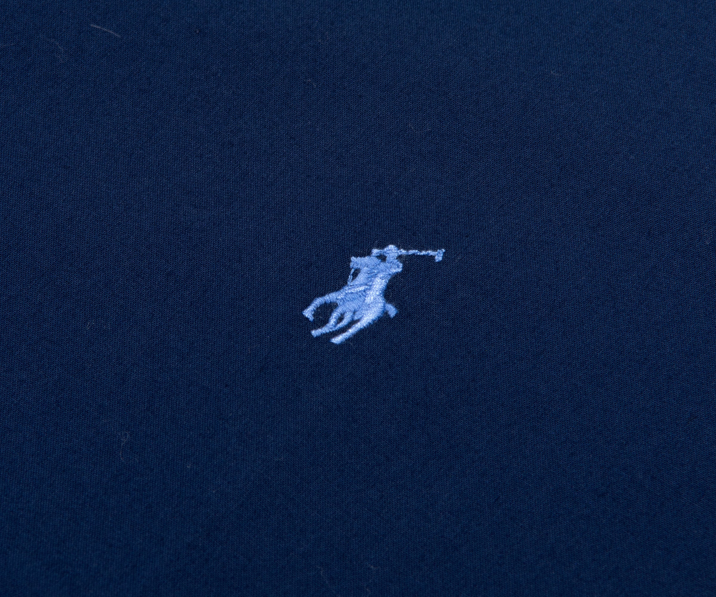 Ralph Lauren Custom Fit SS Poplin Shirt Newport Navy