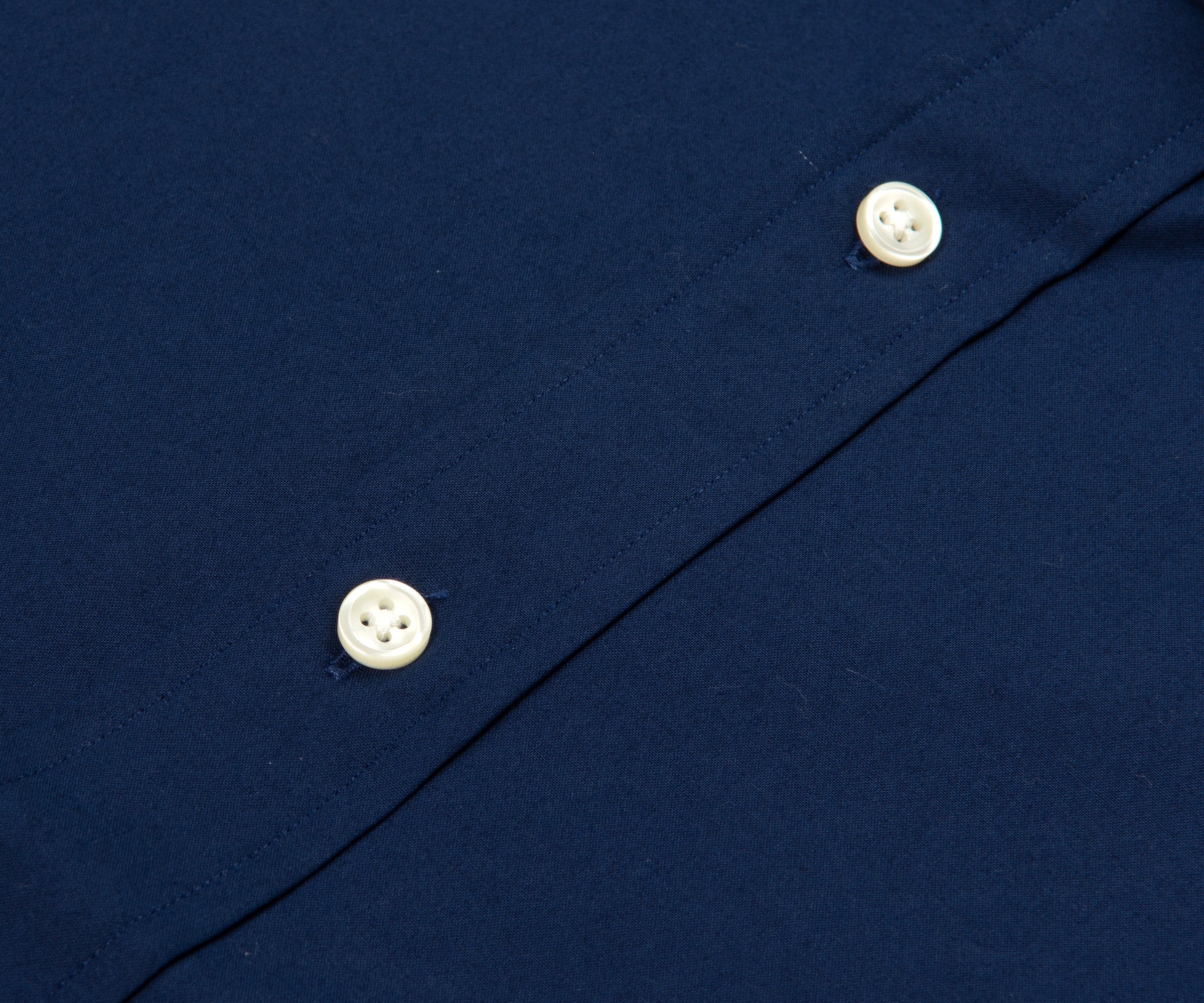 Ralph Lauren Custom Fit SS Poplin Shirt Newport Navy