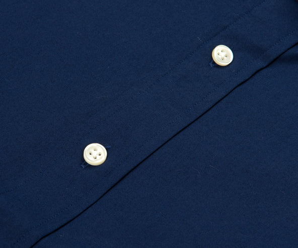 Polo Ralph Lauren Custom Fit SS Poplin Shirt Newport Navy