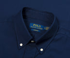 Ralph Lauren Custom Fit SS Poplin Shirt Newport Navy