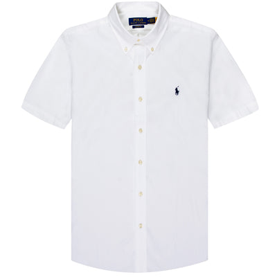 Polo Ralph Lauren Custom Fit SS Poplin Shirt White