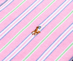 Ralph Lauren Custom Fit Striped Oxford Shirt Pink/White