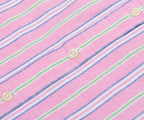 Ralph Lauren Custom Fit Striped Oxford Shirt Pink/White
