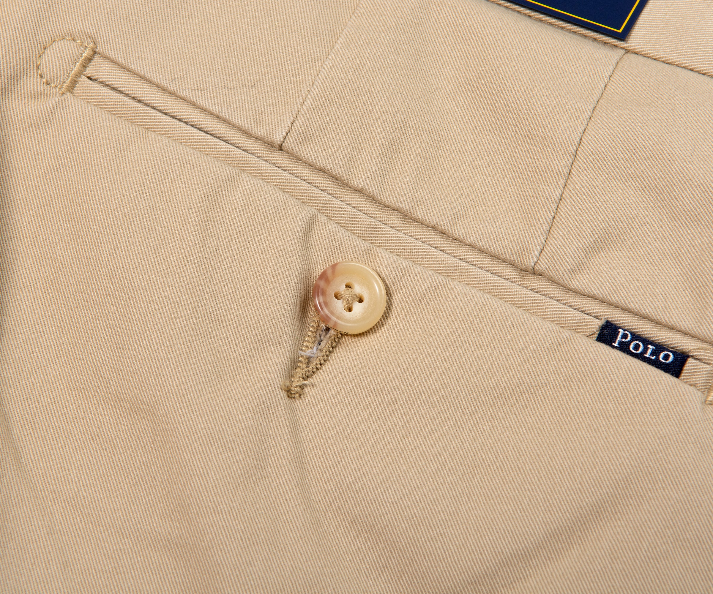 Ralph Lauren Stretch Slim Fit Chino Trouser Khaki