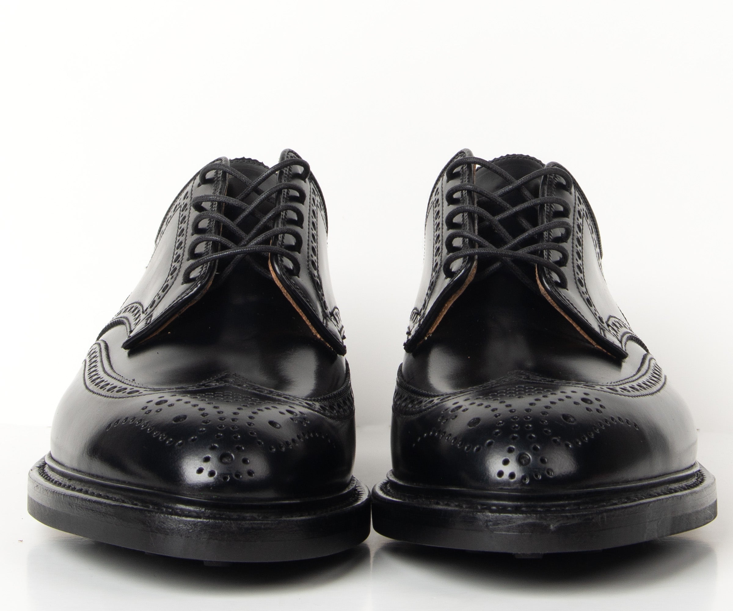 Crockett & Jones Pembroke Cavalry Calf Brogue Black