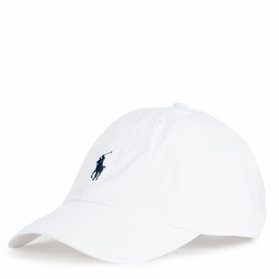 Polo Ralph Lauren Cotton Chino Baseball Cap White