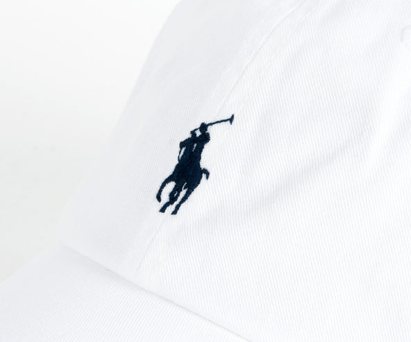 Polo Ralph Lauren Cotton Chino Baseball Cap White