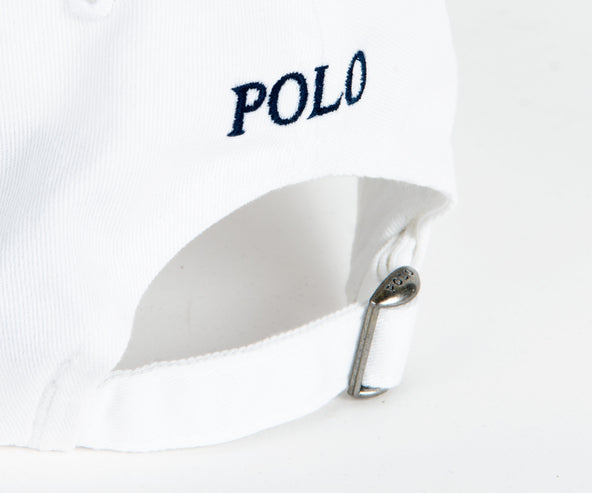 Polo Ralph Lauren Cotton Chino Baseball Cap White